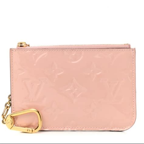 louis vuitton vernis key pouch rose ballerine|Authentic Louis Vuitton Vernis Key Pouch Rose Ballerine.